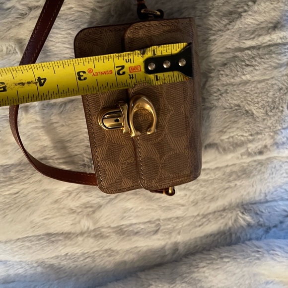 Brown Leather Crossbody Bag - Picture 8 of 8